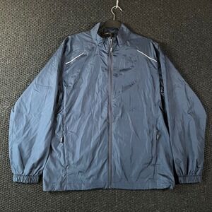 CORE 365 Mens Navy Blue Lightweight Full Zip‎ Jacket Size M